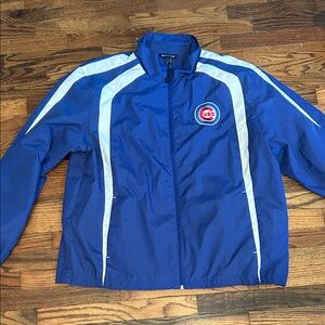Sport-Tek Blue and White Windbreaker Jacket